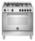 AMN855GXV/24 Americana Cucina a gas con forno a gas 80x50 cm colore Inox, Classe energetica A