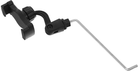 GATHINESS Soporte Ajustable para Partituras de Saxofón Alto Pinza para Teléfono y Tablet, Atril Multifuncional Portátil y Ligero, Compatible Dispositivos Móviles para Uso Musical