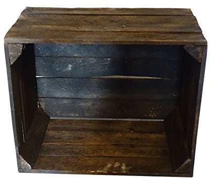 10-pack svart äppellåda/fruktlåda/trälåda/päronlåda/vinlåda