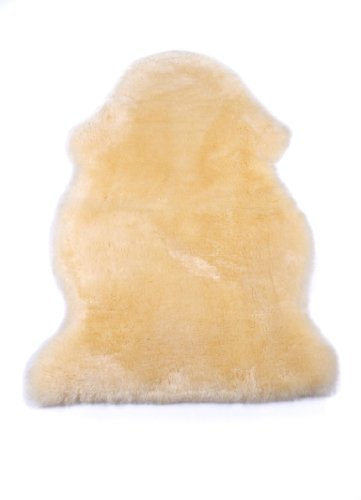 Naturasan Baby-Lammfell, geschorenes Babyfell, medizinisch gegerbtes weiches Schaffell, ideal für Kinderwagen, Buggy oder als Krabbel-Auflage, 80-90 cm