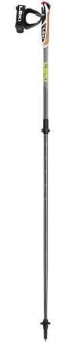 Leki Bastoncini Spin Shark SL, Silvergray-Dark Anthracite, 100-130cm