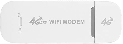 Router Wireless 4G LTE, Hotspot Sim Portatile, Supporto 150 Mbps per 10 Utenti, Interfaccia USB Leggera Modem WiFi Portatile per Tablet Portatile