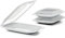 TATAY Porta Affettati per Frigorifero Fresh | Set di 3 Mini | Contenitori per Alimenti, Impilabili | Adatti a Microonde, Congelatore e Lavastoviglie | Senza BPA, 12x3,1x18cm, Colore Bianco