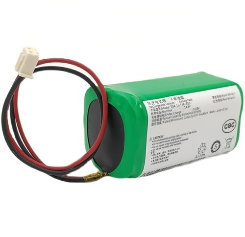 Robot limpiacristales con batería Original de 650 mAh y Accesorios de 14,8 V S04-LI-148-650. Compatible con ECOVACS Winbot WA50/W855/W836/W830/W880/W950.