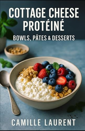Cottage Cheese Protéiné — Bowls, Pâtes & Desserts : 60 recettes faciles, gourmandes et riches en protéines: Bowls salés et sucrés, pâtes crémeuses ... pour manger sain sans renoncer au plaisir