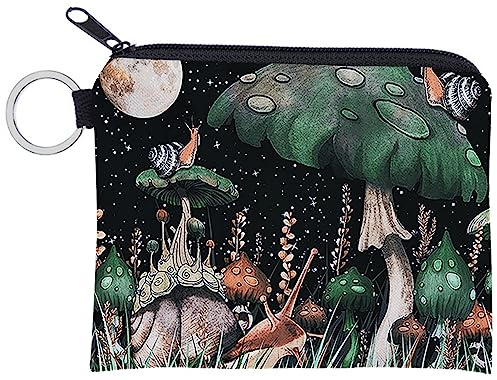 FAVORTALK Purse for Women Small Make Up Bag for Handbag Portable Coin Purse Pouch Girls Mini Change Purse with Zipper Portable Strap Coin Pouch for Key Cash, 3314