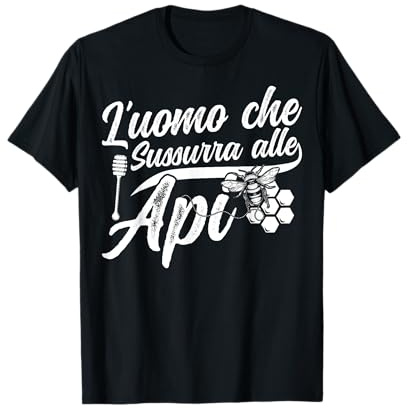 L'uomo Che Sussurra Alle Api Apicoltore Maglietta