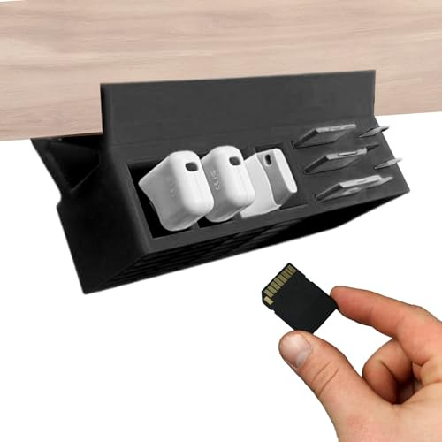 Protezione per schede di memoria, sotto il monitor, resistente all'usura, sotto il monitor, per dormitori, hotel, affitti, ristoranti, appartamenti