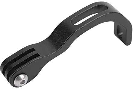 ZDETGU Aluminium Bike Light Holder - Universal Front Mount Konsol för Vikning och DOP -lampor (Svart)