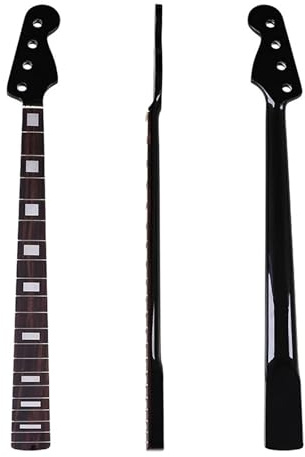 DIY gitarrhals Gör det själv 20 bands ersättningshals för 4 strängad obehandlad elbas