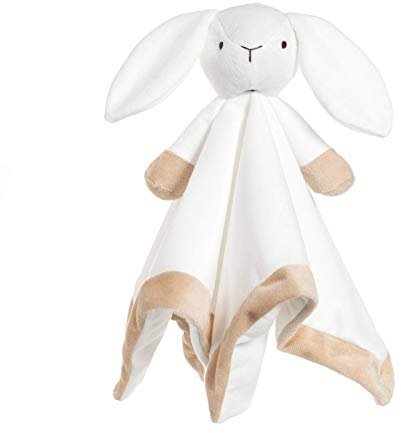 Manta de Seguridad de Peluche Apricot Lamb - Manta de Personaje de Conejo para Bebés - Lujo para Acurrucarse (Conejo, 32 cm)