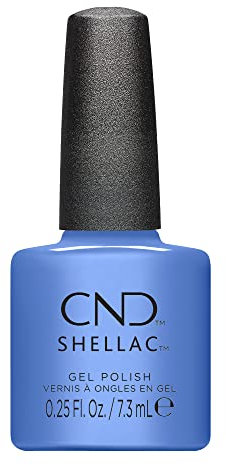 Cnd Shellac Motley Blue 7.3ml - Bizzare Beauty Collection