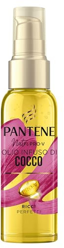 Pantene Pro-V Olio Capelli Infuso Al Cocco, Olio Nutriente Quotidiano Che Idrata Intensamente E Ammorbidisce In 1 Sola Goccia, Per Capelli Secchi, 100 ml