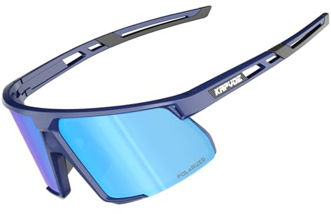 KAPVOE Gafas de Ciclismo Polarizadas Deportivas Protección UV400 Hombre Mujer Bicicleta MTB Baseball Correr Conducir Pesca Golf 10