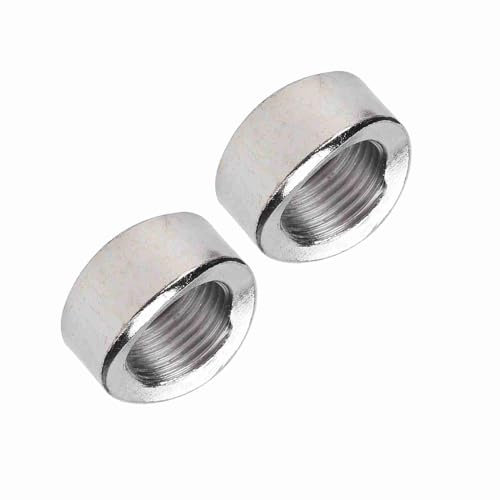 2pcs Courbe D'oxygène Courbe Écrou Encoche M18 X 1,5 Fil Soudage de Précision du Bouchon soudé en Fer