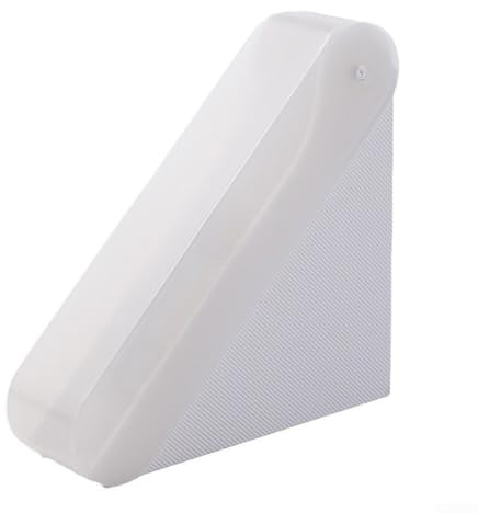 Porta carta filtro caffè minimalista con coperchio per cucine moderne ABS costruzione supporta organizzazione filtro a lungo termine (bianco)