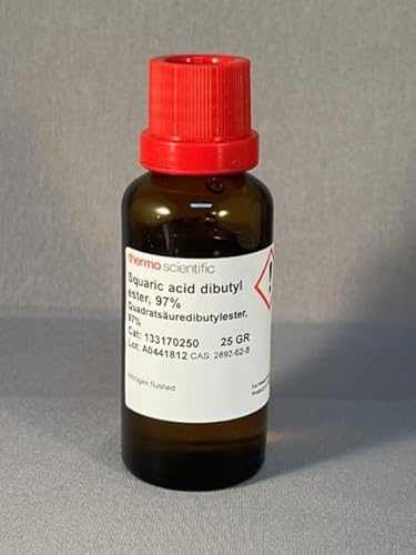 Squaric Acid Dibutyl Ester, 97%, Acros Organics, 25g (1 x 25g)
