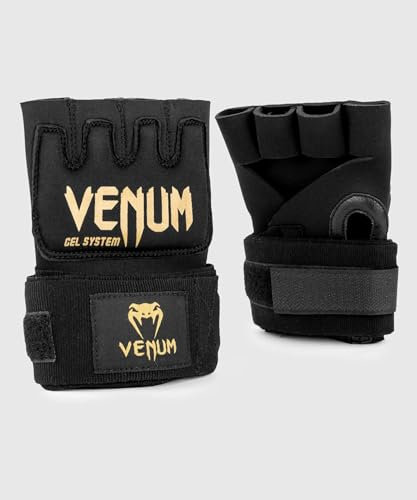 Venum, Kontact Gel Handschuh Wraps, Herren, XL, Schwarz/Gold