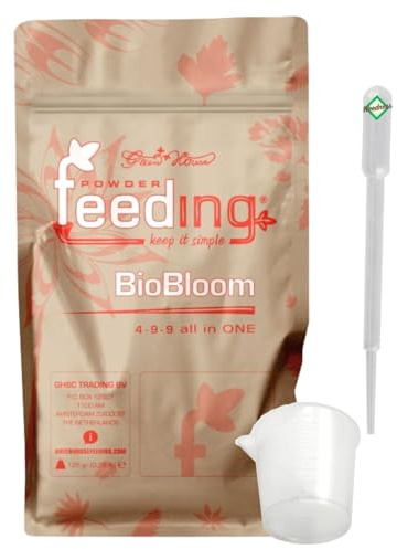Weedness Green House Feeding Bio Bloom 125 g – Kompakt ekologisk blomgödsel