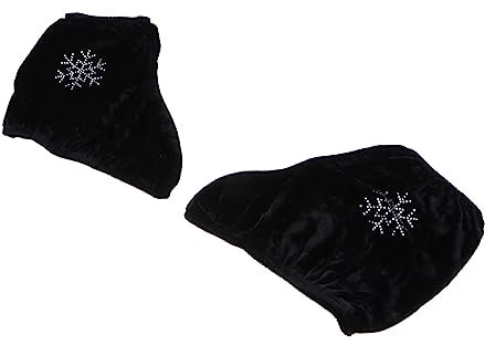 CLISPEED 1 Paar Skateschuhüberzüge Impala Rollschuhe Für Damen Eisstiefelschutz Hockey-Skate-schnürsenkel Abdeckungen Für Rollschuhe Rollenschutz Fußwärmer Fräulein Roller Skates Polyester