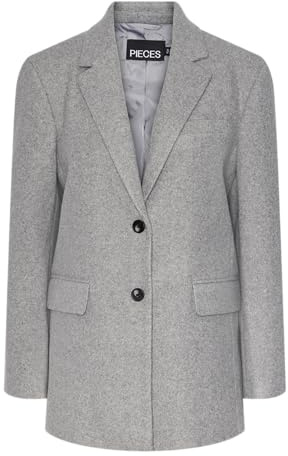 Pieces Blazer PCMAGDA, Color Gris., S
