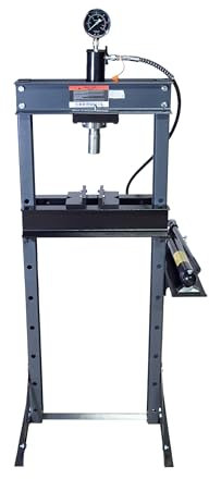 BPAC Pressa Idraulica 20 Tonnellate - Pressa Workshop con Pompa Manuale di Assistenza Idraulica - Pressa Telaio Verin Idraulico