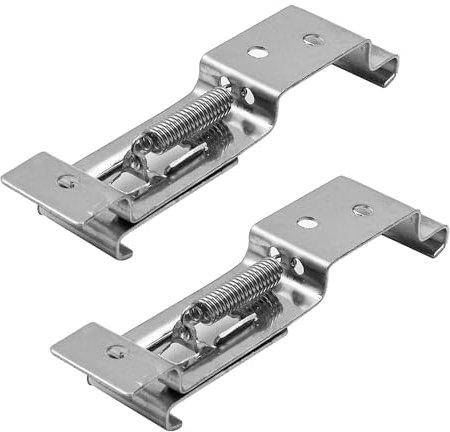 Tiardey 2 Soportes para matrícula de Remolque, Soporte para matrícula, Clips de matrícula de Acero Inoxidable, Soportes para matrícula de Marco