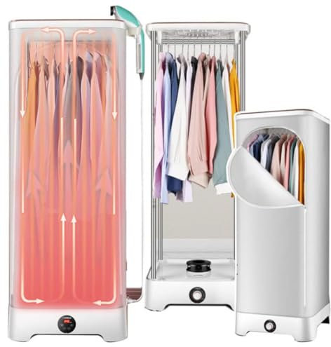 Máquina de planchado automática, secadora de ropa, máquina de secado a vapor, portátil, para el hogar, máquina para planchar ropa, máquina para eliminar arrugas y doblar