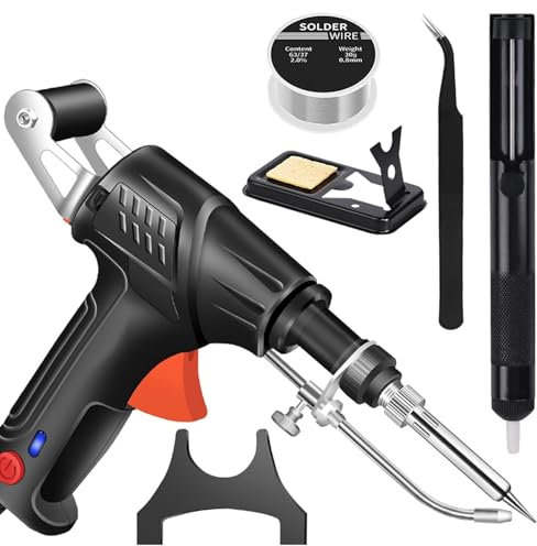 Outils de soudage laser industriels à chauffage interne, fer à souder multifonction, fer à souder filaire automatique, outil de soudage électrique à chauffage interne (Black,External Heat)