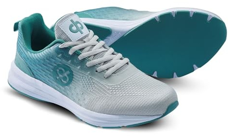 Drakes Pride Juno Ladies Lawn Bowling Shoes in Fading Green. (Fading Green, UK Footwear Size System, Adult, Women, Numeric, Medium, 7)