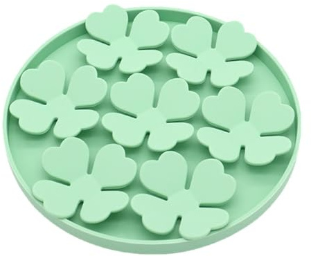 Läckagekudde för hundar, läckmatta för hundar förhöjd blomdesign, stark | Matskål för husdjur, långsam lindring av tristess för snacks, pälsvård