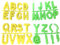 just 4 baby 32 Alphabets and Symbols Mould Mold Set for Magic Motion Play Sand Dough