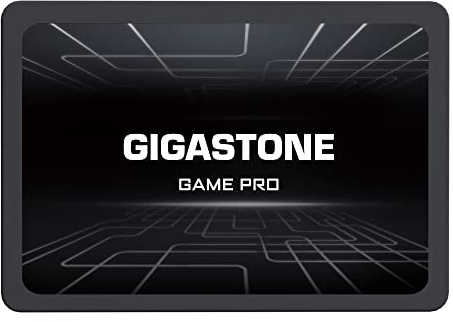 Gigastone SATA SSD 256GB 2,5 Zoll 3D NAND Bis zu 510MB/s interne SSD SATA III SSD Festplatte Kompatibel mit Laptop und PC Desktop Festkörper-Laufwerk 2,5 SLC Cache Performance