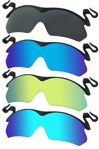 Lunettes De Soleil À Casquette À Clip | Clip Polarisé Sur Lunettes De Soleil | Lunettes De Soleil À Clip Avec Boîte De Rangement | Lunettes De Soleil Polarisées Anti-UV | Lunettes De Soleil De Sport U