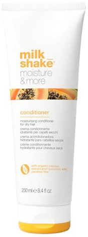 milk_shake | Moisture & More Conditioner 250 ml, Balsamo Capelli Idratante e Condizionante per capelli Secchi, Made in Italy