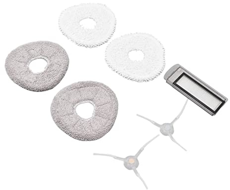Aumotop Accessori per Spazzatrici, Set di Accessori per Spazzatrici in ABS Kit di Parti Ricambio Parti Ricambio Aspirapolvere Robot Compatibili J1
