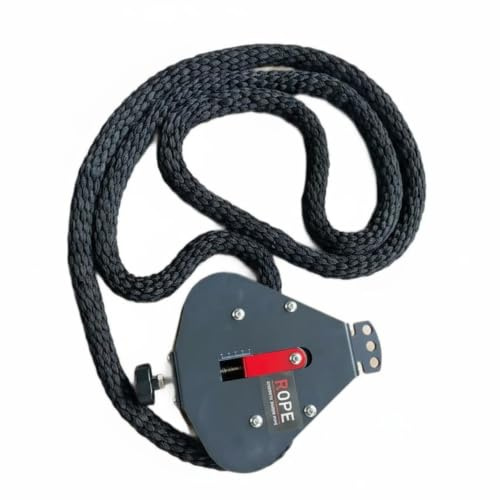 rockible Corde D Entraînement Haut du Corps Appareil de Corde D Escalade à Poulie Musculation Réglable Nylon Support de Montage Stable pour Renforcer Bras