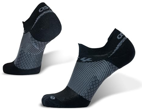 OS1st FS4 Plantar Fasciitis No Show Compression Socks