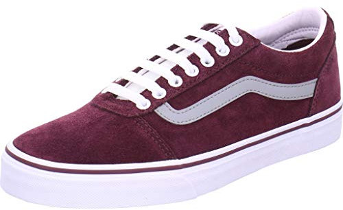 Vans Ward Suede, Herren Sneaker, Rot ((Retro Sport) Port Royale/Drizzle V1j), 41 EU