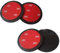 XLKJ 4 Pcs Disco de Montaje para Salpicadero con Adhesivo, Fuerza Adhesiva Soporte de Tableta para Soporte de Ventosa Grande para AutomóVil