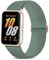 TUCOMO Elastische Nylon Armband Kompatibel mit Samsung Galaxy Fit 3, Loop Dehnbare Ersatzarmband Uhrenarmband für Samsung Galaxy Fit 3 SM-R390 Herren Damen