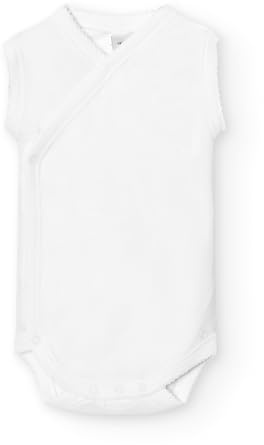 BABIDU Body Bebé Cruzado Tirantes Bambú 100%, Body Bebé Recién Nacido y Prematuros, Tejido Suave y Transpirable Hipoalergénico, Ropa Bebé Niño y Niña Unisex Sin Mangas, Perfecto para Piel Sensible