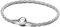 PANDORA Moments Runder Verschluss Gedrehtes Schlangen-Gliederarmband aus Sterling-Silber, Kompatibel Moments, Größe: 17 cm, 593757C00-17