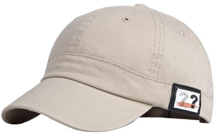 Cocila Cappello da Baseball con Visiera Corta Uomo E Donna alla in Cotone Estivo Sportivo Etichetta Cappello Curva Compleanno Accessori Divertenti (Khaki A) Mare Baseball Donna Pescatore Set