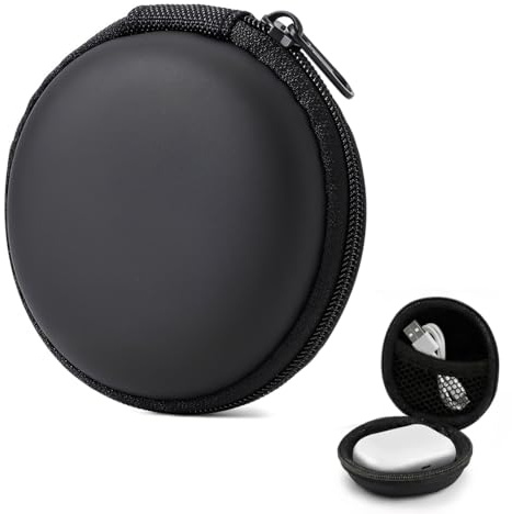 JRYXDS Estuche Para Auriculares, Funda Almacenamiento Para Auriculares, Transporte Dura Accesorios Para Auriculares