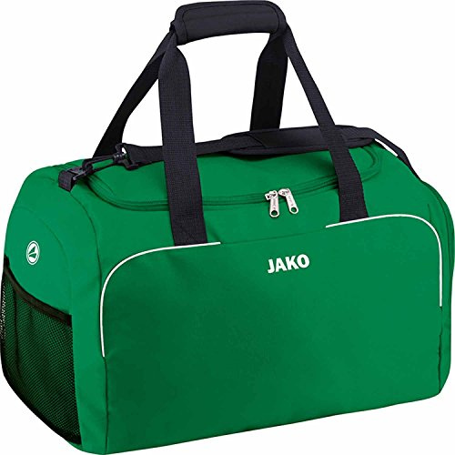 JAKO Sportväska Classico, Senior 55 x 35 x 32 cm (LxB xH), sportgrön