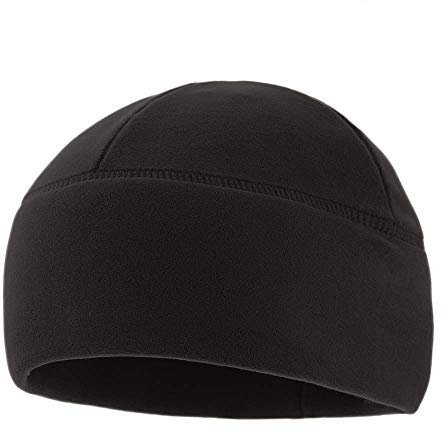 M-Tac Wintermütze Herren Polartec Watch Cap, warme Fleece Mütze für kalte Temperaturen, atmungsaktive Thermomütze, Winddichte Outdoor Mütze für Winter, Sport, Wandern, Skifahren, Militär, Black, M