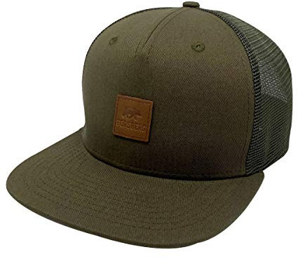 FORSBERG olivfarbene Cap mit Netzgewebe, Farbe:oliv, Größe:uni