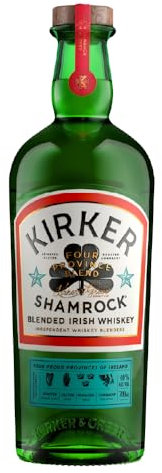 Kirker & Greer Shamrock Irish Whiskey | Four Province Blend | 70cl 40% abv
