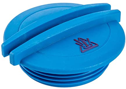 VGOL Tapa del Tanque de Expansión del Radiador 3B0121321 95810644700 Tapa del Tanque de Refrigerante de Plástico Azul Compatible con Golf Jetta Passata A1 A3 A4 A6